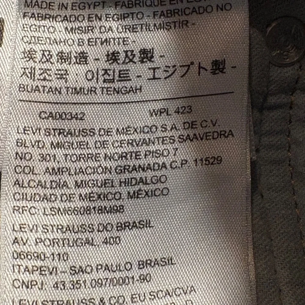Levi's Men‎ 514 Straight Fit Jean 30x30 (Fits 30x28)  Denim Medium Wash Stretch